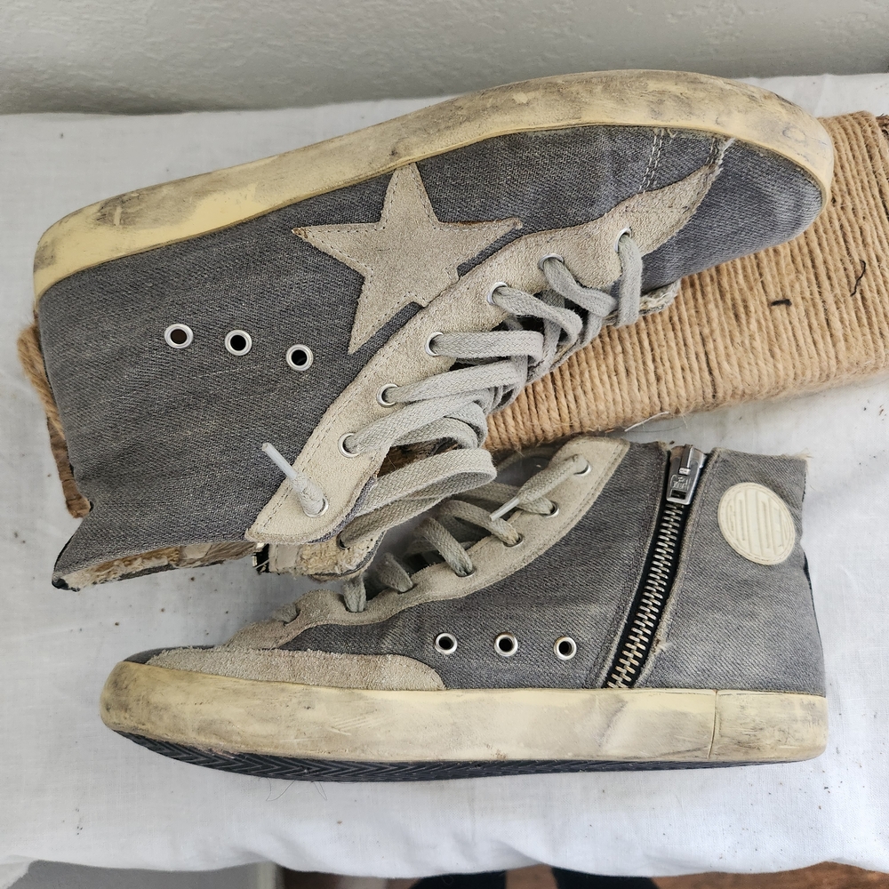 Golden Goose Deluxe Brand Francy Sneakers 35  US Size 5 - Picture 4 of 12